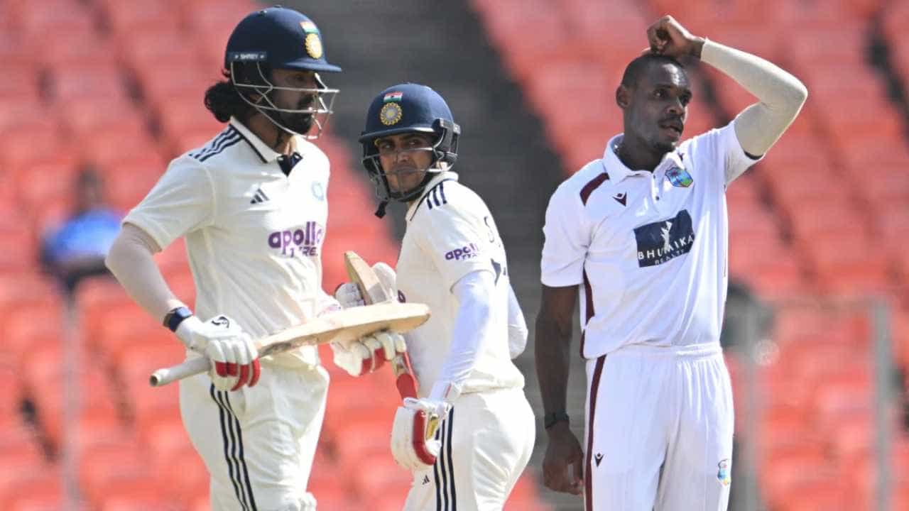 IND vs WI 2nd Test: ಟೀಮ್ ಇಂಡಿಯಾಕ್ಕೆ ಆರಂಭಿಕ ಆಘಾತ: ಭೋಜನ ವಿರಾಮ ವೇಳೆ ಭಾರತ 94-1 IND vs WI 2nd Test: ಟೀಮ್ ಇಂಡಿಯಾಕ್ಕೆ ಆರಂಭಿಕ ಆಘಾತ: ಭೋಜನ ವಿರಾಮ ವೇಳೆ ಭಾರತ 94-1