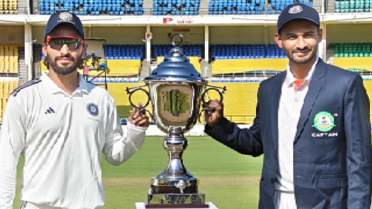 Irani Cup 2025: ಶೇಷ ಭಾರತ ತಂಡದ ವಿರುದ್ಧ ಟಾಸ್ ಗೆದ್ದ ವಿದರ್ಭ Irani Cup 2025: ಶೇಷ ಭಾರತ ತಂಡದ ವಿರುದ್ಧ ಟಾಸ್ ಗೆದ್ದ ವಿದರ್ಭ