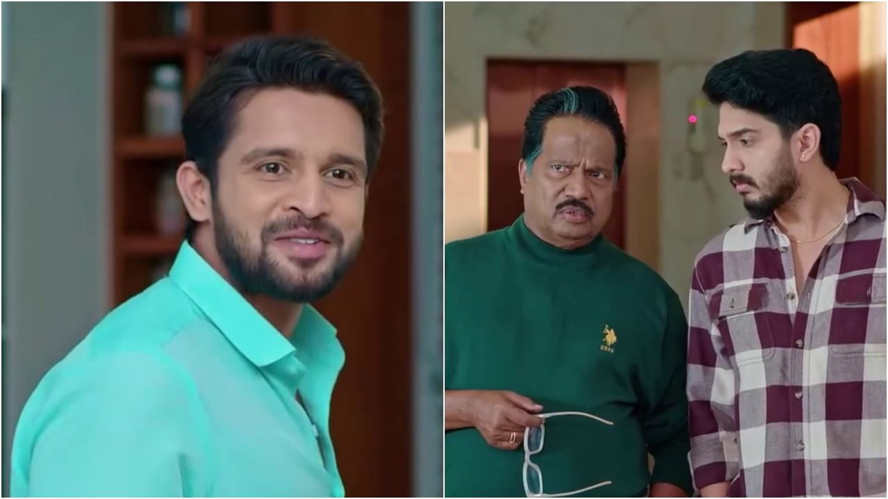 ಚಪ್ಪಡಿ ಕಲ್ಲು ಎಳೆದರೂ ನಗುತ್ತಲೇ ಇದ್ದಾನೆ ಕರ್ಣ; ರಮೇಶ್ ಶಾಕ್ ಚಪ್ಪಡಿ ಕಲ್ಲು ಎಳೆದರೂ ನಗುತ್ತಲೇ ಇದ್ದಾನೆ ಕರ್ಣ; ರಮೇಶ್ ಶಾಕ್