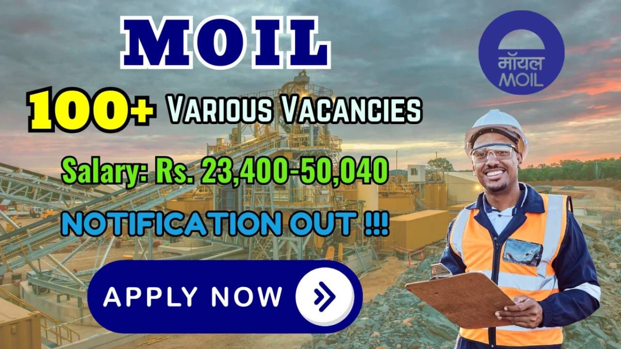 MOIL Recruitment 2025: MOIL ಲಿಮಿಟೆಡ್ ನೇಮಕಾತಿ; ಮೆಕ್ಯಾನಿಕ್, ಆಪರೇಟರ್ ಮತ್ತು ಎಲೆಕ್ಟ್ರಿಷಿಯನ್ ಹುದ್ದೆಗಳಿಗೆ ಅರ್ಜಿ ಸಲ್ಲಿಸಿ MOIL Recruitment 2025: MOIL ಲಿಮಿಟೆಡ್ ನೇಮಕಾತಿ; ಮೆಕ್ಯಾನಿಕ್, ಆಪರೇಟರ್ ಮತ್ತು ಎಲೆಕ್ಟ್ರಿಷಿಯನ್ ಹುದ್ದೆಗಳಿಗೆ ಅರ್ಜಿ ಸಲ್ಲಿಸಿ