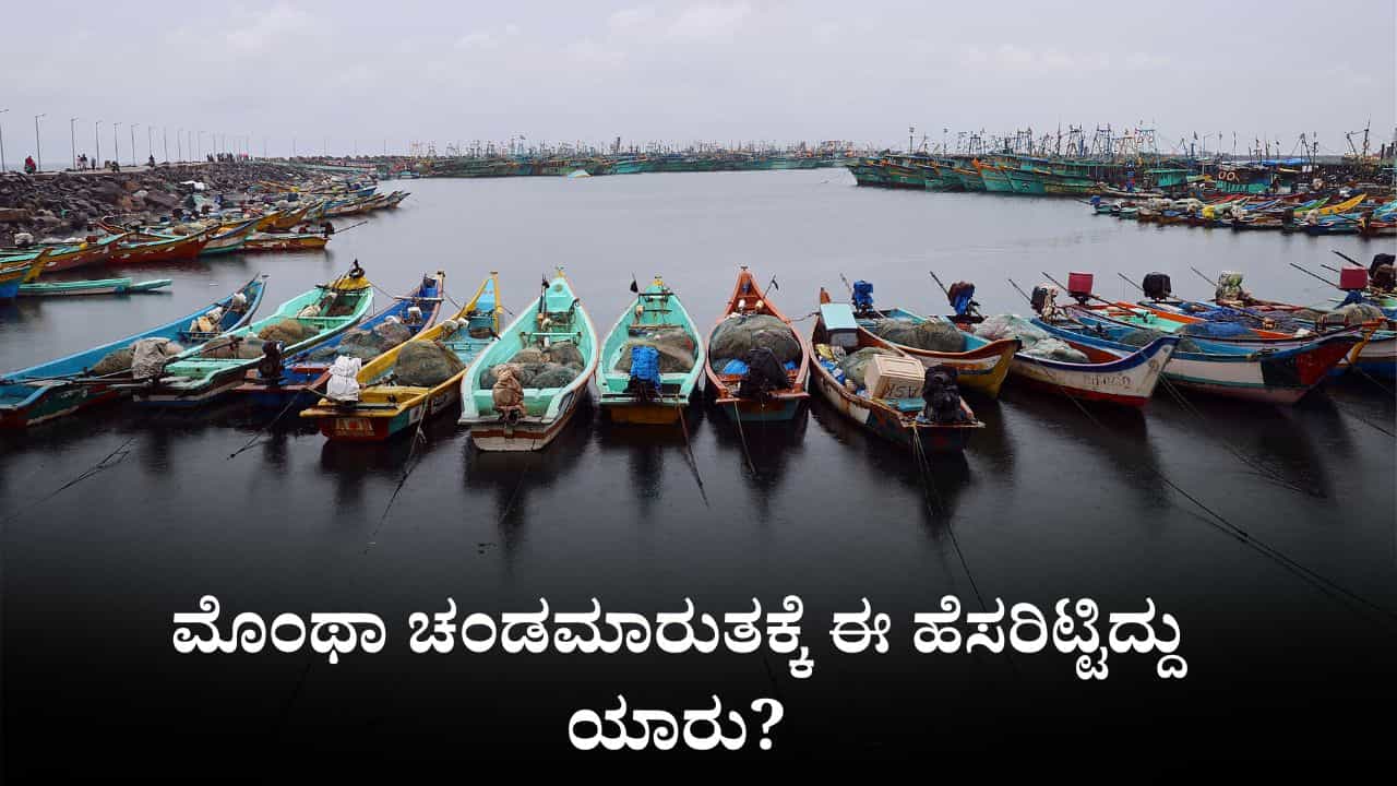 Cyclone Montha: ಮೊಂಥಾ ಚಂಡಮಾರುತಕ್ಕೆ ಈ ಹೆಸರಿಟ್ಟಿದ್ದು ಯಾರು, ಮೊಂಥಾ ಅರ್ಥವೇನು?