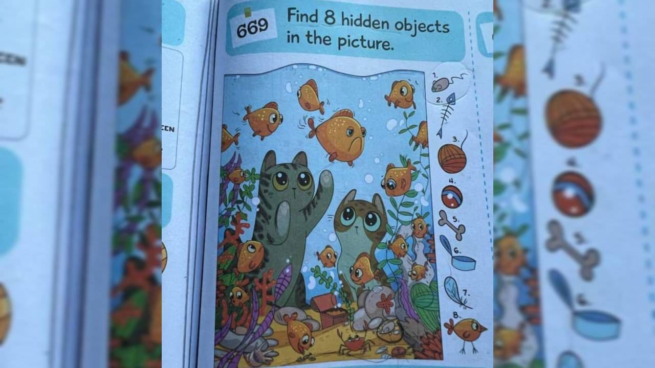 Optical Illusion: ಈ ಚಿತ್ರದಲ್ಲಿ ಮರೆಮಾಡಲಾಗಿರುವ 8 ವಸ್ತುಗಳನ್ನು ಪತ್ತೆ ಹಚ್ಚಿ ನೋಡೋಣ