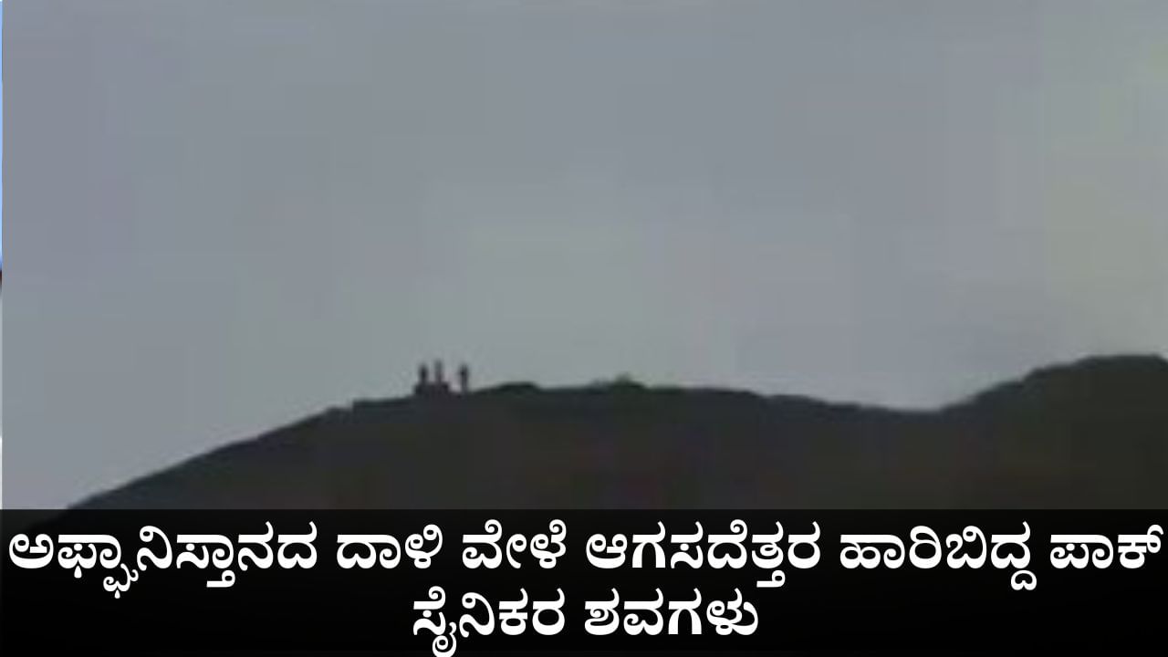 ಅಫ್ಘಾನಿಸ್ತಾನದ ದಾಳಿ ವೇಳೆ ಆಗಸದೆತ್ತರ ಹಾರಿಬಿದ್ದ ಪಾಕ್ ಸೈನಿಕರ ಶವಗಳು