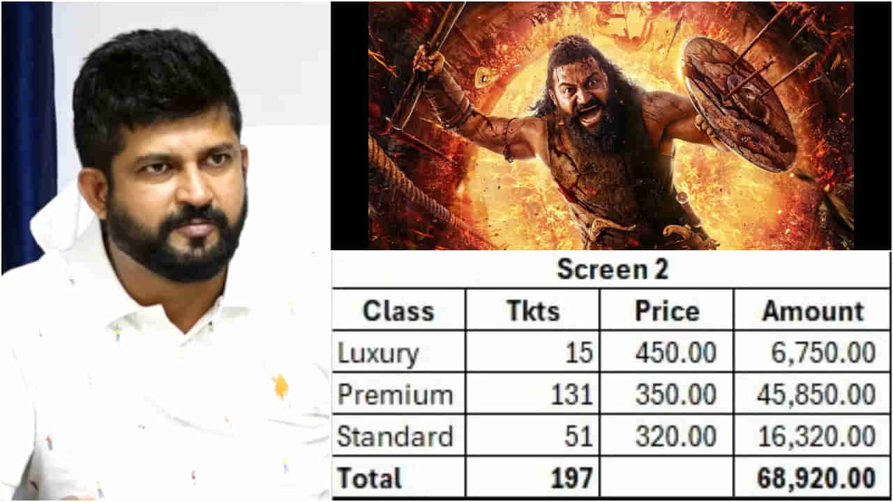 ‘ಕಾಂತಾರ: ಚಾಪ್ಟರ್ 1’ ನೋಡಲು 68,920 ರೂಪಾಯಿ ಟಿಕೆಟ್ ಬುಕ್ ಮಾಡಿದ ಪ್ರತಾಪ್ ಸಿಂಹ
