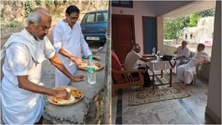 ರಜನಿಕಾಂತ್ ಸರಳತೆ ನೋಡಿ; ರಿಷಿಕೇಶದಲ್ಲಿ ರಸ್ತೆ ಬದಿನಿಂತು ಊಟ ಸವಿದ ಸೂಪರ್ ಸ್ಟಾರ್