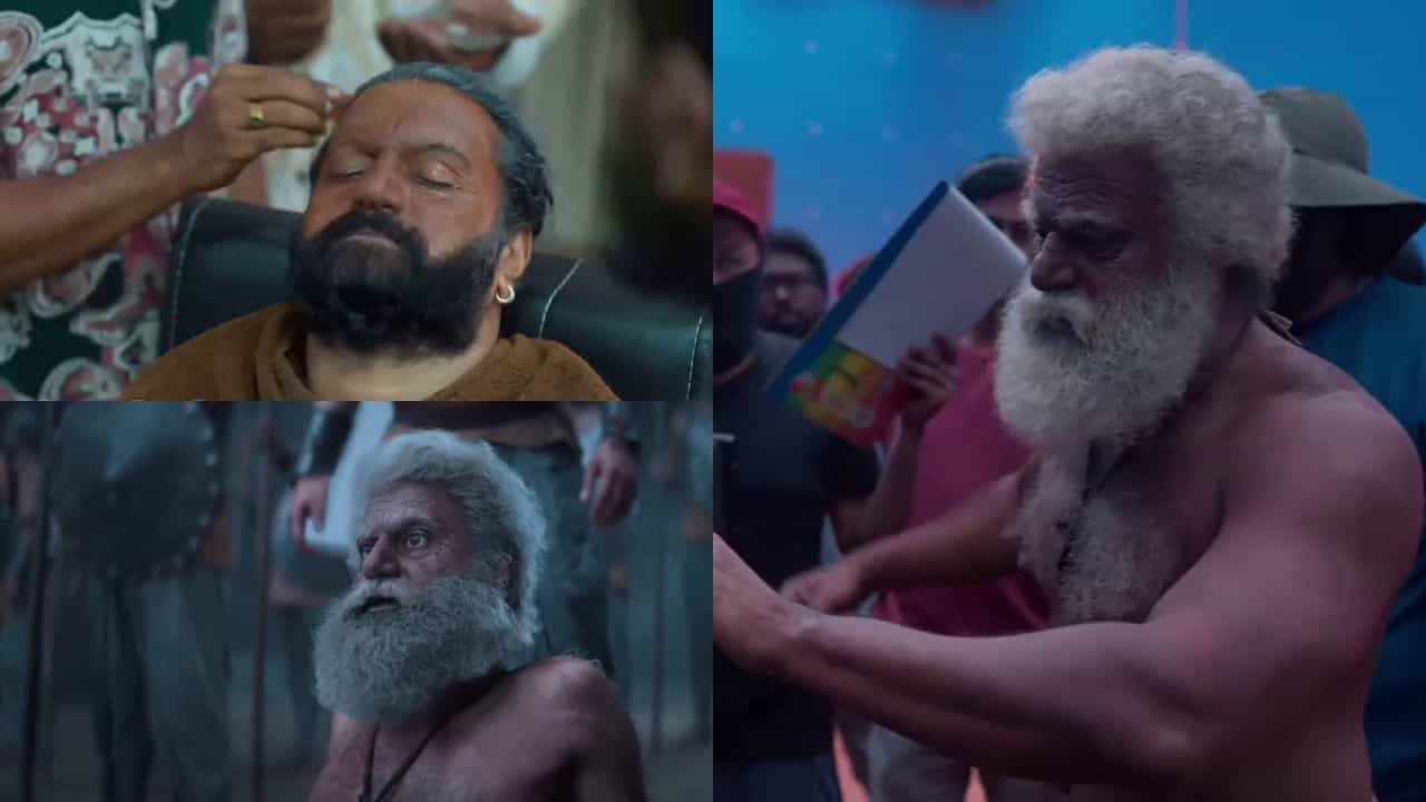 ‘ಕಾಂತಾರ: ಚಾಪ್ಟರ್ 1’ ಚಿತ್ರದಲ್ಲಿ ರಿಷಬ್ ಮಾಯಕಾರನಾಗಲು ಬೇಕಾಯ್ತು 6 ಗಂಟೆ; ಅಪರೂಪದ ವಿಡಿಯೋ ‘ಕಾಂತಾರ: ಚಾಪ್ಟರ್ 1’ ಚಿತ್ರದಲ್ಲಿ ರಿಷಬ್ ಮಾಯಕಾರನಾಗಲು ಬೇಕಾಯ್ತು 6 ಗಂಟೆ; ಅಪರೂಪದ ವಿಡಿಯೋ