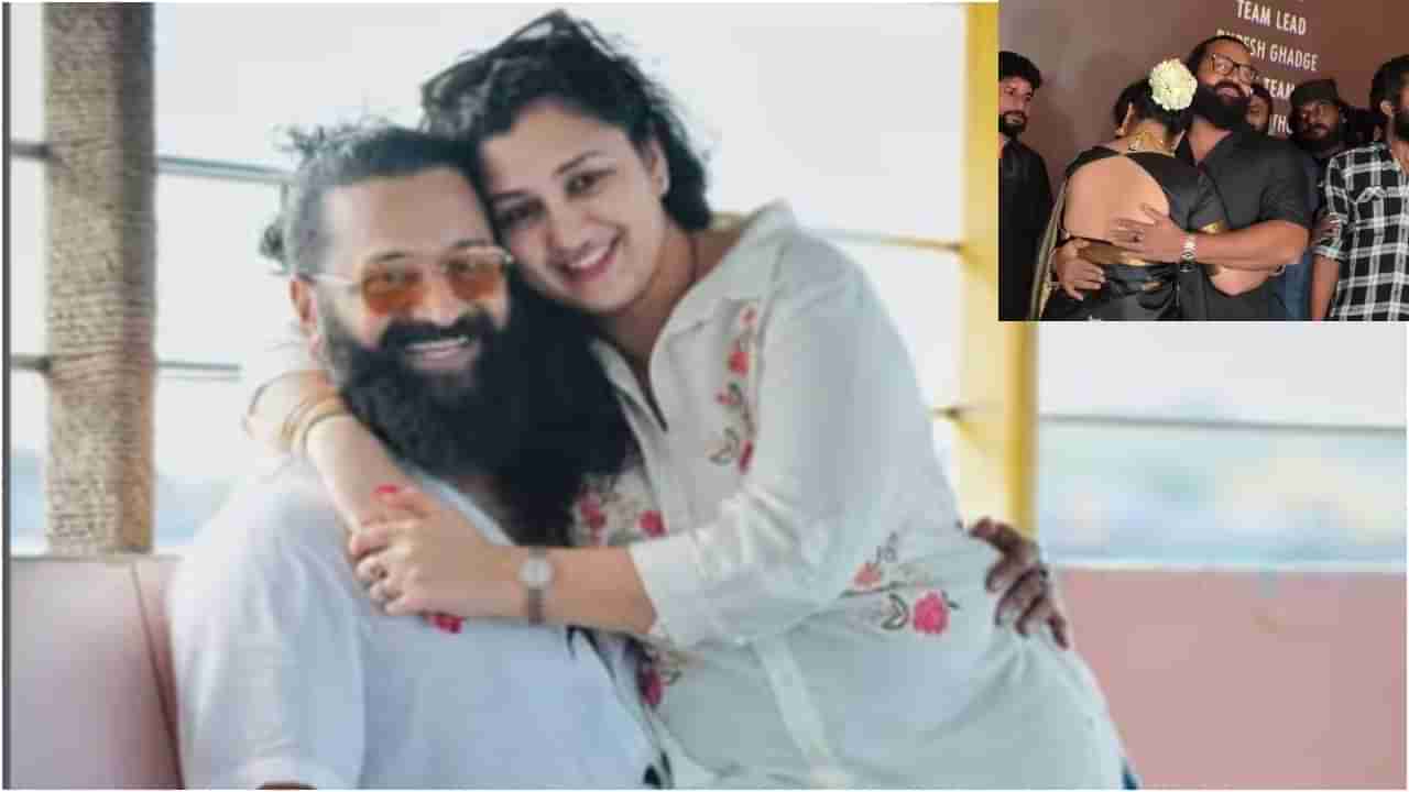 ‘ಕಾಂತಾರ: ಚಾಪ್ಟರ್ 1’ ನೋಡಿ ರಿಷಬ್ನ ಹಗ್ ಮಾಡಿ ಅತ್ತ ಪ್ರಗತಿ ಶೆಟ್ಟಿ