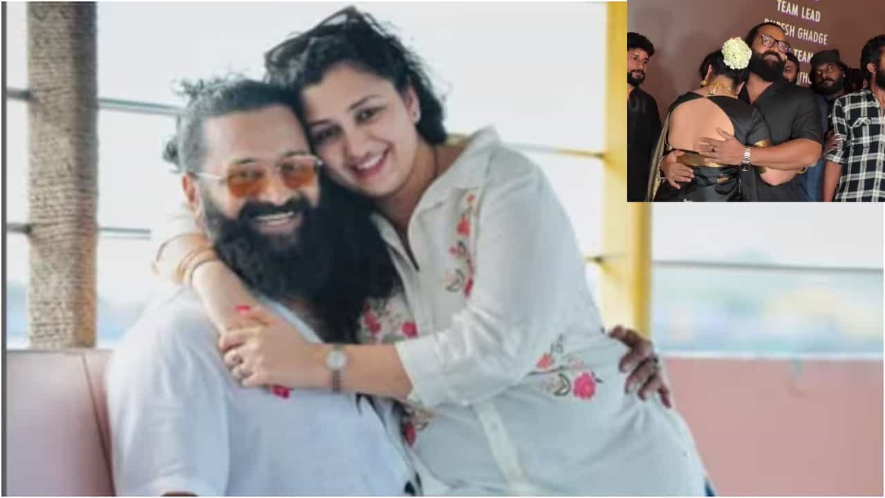 ‘ಕಾಂತಾರ: ಚಾಪ್ಟರ್ 1’ ನೋಡಿ ರಿಷಬ್ನ ಹಗ್ ಮಾಡಿ ಅತ್ತ ಪ್ರಗತಿ ಶೆಟ್ಟಿ ‘ಕಾಂತಾರ: ಚಾಪ್ಟರ್ 1’ ನೋಡಿ ರಿಷಬ್ನ ಹಗ್ ಮಾಡಿ ಅತ್ತ ಪ್ರಗತಿ ಶೆಟ್ಟಿ