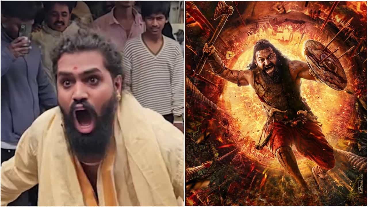 ‘ಕಾಂತಾರ: ಚಾಪ್ಟರ್ 1’ ಫೀವರ್; ಸಿನಿಮಾ ನೋಡಿದ ಬಳಿಕ ದೈವ ಬಂದಂತೆ ಆಡಿದ ಪ್ರೇಕ್ಷಕ