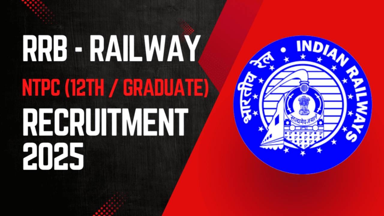 RRB Recruitment 2025: ರೈಲ್ವೇ ಇಲಾಖೆಯಲ್ಲಿ 5810 ಹುದ್ದೆಗಳಿಗೆ ನೇಮಕಾತಿ; ಆಯ್ಕೆ ಪ್ರಕ್ರಿಯೆಯನ್ನು ಇಲ್ಲಿ ತಿಳಿಯಿರಿ - Kannada News | RRB NTPC Recruitment 2025: 5810 Graduate Railway Jobs | Apply Online Now! | TV9 Kannada