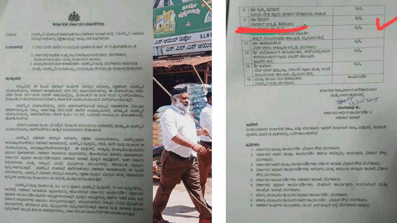 RSS ಕಾರ್ಯಕರ್ತನಿಗೆ ಮಹತ್ವದ ಹುದ್ದೆ: ಸಿದ್ದರಾಮಯ್ಯ ವಿರುದ್ಧ ಸಿಡಿದೆದ್ದ ಕೈ ಕಾರ್ಯಕರ್ತರು