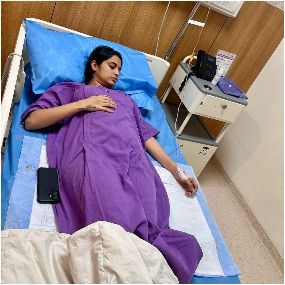 ಸಂಗೀತಾ ಭಟ್ ಅವರಿಗೆ ಕಳೆದ ಕೆಲವು ತಿಂಗಳಿಂದ ಋತುಚಕ್ರಕ್ಕೆ ಸಂಬಂಧಿಸಿದ ಸಮಸ್ಯೆ ಎದುರಾಗಿತ್ತು. ಪರೀಕ್ಷೆ ಮಾಡಿದಾಗ ಅವರ ಗರ್ಭಕೋಶದಲ್ಲಿ 1.75 ಸೆಂಟಿಮೀಟರ್​ನ ಗಡ್ಡೆ ಕಾಣಿಸಿದೆ. ಇದರಿಂದಾಗಿ ಅವರು ಅತೀವ ನೋವು ಅನುಭವಿಸುತ್ತಿದ್ದರು.