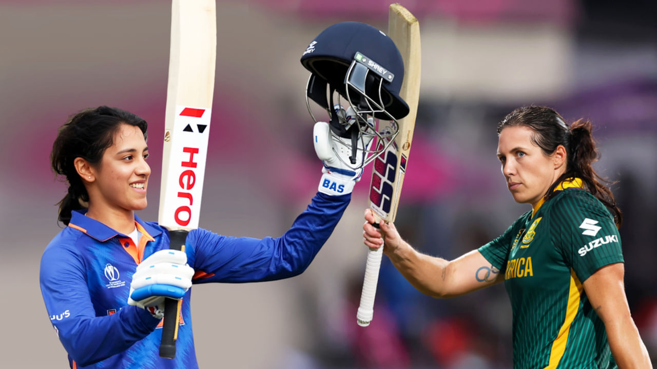 ಇಂದೋರ್​ನಲ್ಲಿ ನಡೆದ ಮಹಿಳಾ ಏಕದಿನ ವಿಶ್ವಕಪ್​ನ 7ನೇ ಪಂದ್ಯದಲ್ಲಿ ಸೌತ್ ಆಫ್ರಿಕಾದ ತಝ್ಮಿನ್ ಬ್ರಿಟ್ಸ್ (Tazmin brits) ಭರ್ಜರಿ ಶತಕ ಸಿಡಿಸಿ ಮಿಂಚಿದ್ದಾರೆ. ಈ ಶತಕದೊಂದಿಗೆ ಟೀಮ್ ಇಂಡಿಯಾ ಆಟಗಾರ್ತಿ ಸ್ಮೃತಿ ಮಂಧಾನ ಹೆಸರಿನಲ್ಲಿದ್ದ ವಿಶ್ವ ದಾಖಲೆಯನ್ನು ತಮ್ಮದಾಗಿಸಿಕೊಂಡಿದ್ದಾರೆ.