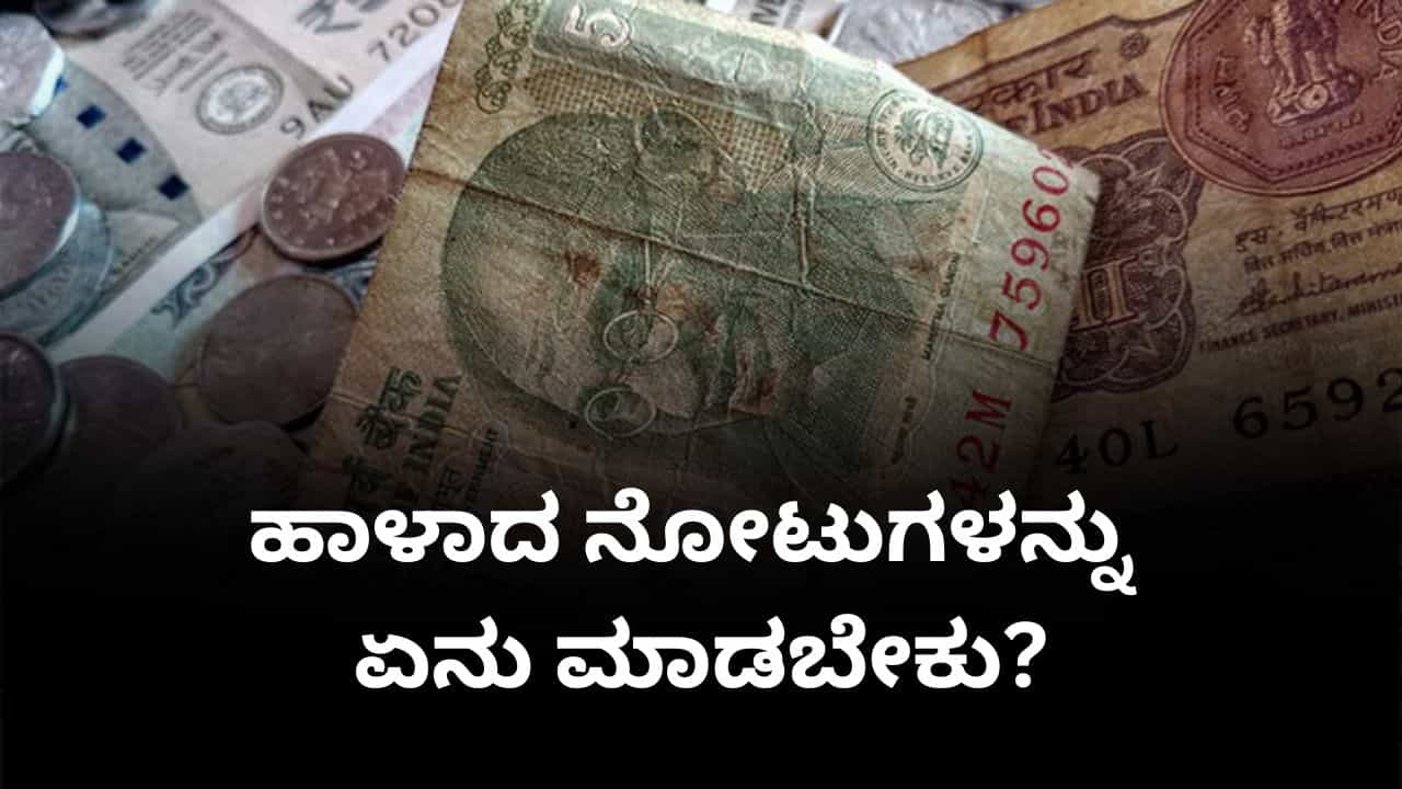 ಮಾಸಿದ ನೋಟುಗಳನ್ನು ಎಷ್ಟು ವಿನಿಯಮ ಮಾಡಬಹುದು? ಎಂಥ ನೋಟುಗಳು ಅಮಾನ್ಯ? ಇಲ್ಲಿದೆ ಆರ್​ಬಿಐ ಮಾರ್ಗಸೂಚಿ