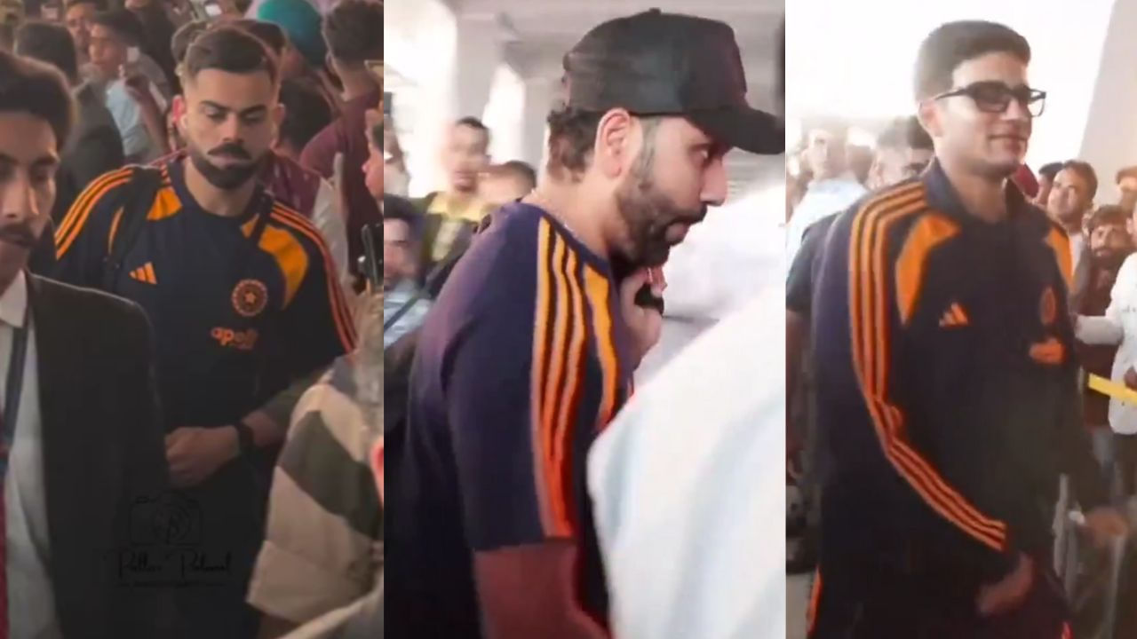 ನಾಯಕ ಶುಭ್ಮನ್ ಗಿಲ್ಗೆ ಬೆನ್ನು ತಟ್ಟಿ ಶುಭಹಾರೈಸಿದ ರೋಹಿತ್, ಕೊಹ್ಲಿ; ವಿಡಿಯೋ ನೋಡಿ ನಾಯಕ ಶುಭ್ಮನ್ ಗಿಲ್ಗೆ ಬೆನ್ನು ತಟ್ಟಿ ಶುಭಹಾರೈಸಿದ ರೋಹಿತ್, ಕೊಹ್ಲಿ; ವಿಡಿಯೋ ನೋಡಿ