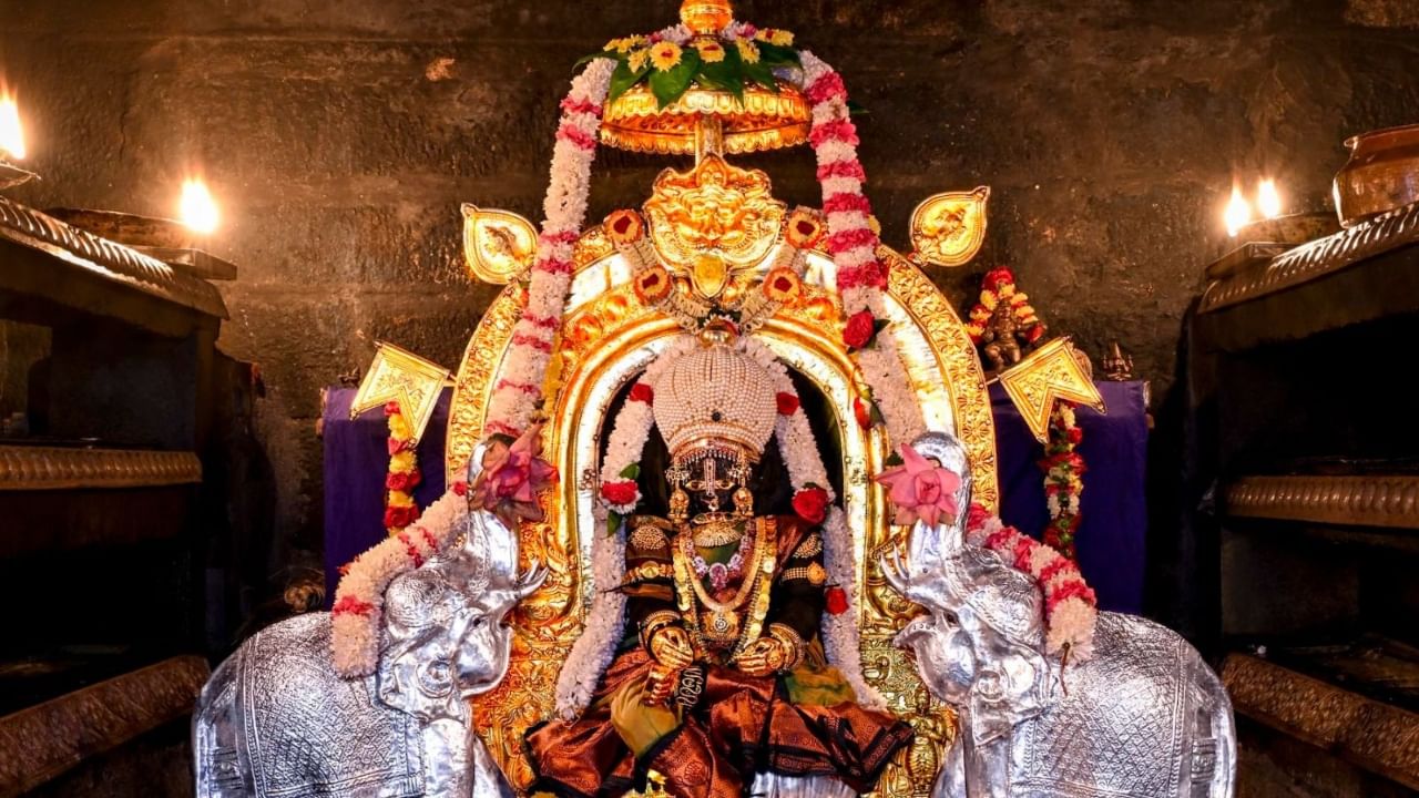 Udupi Sri Krishna Goddess Alankara