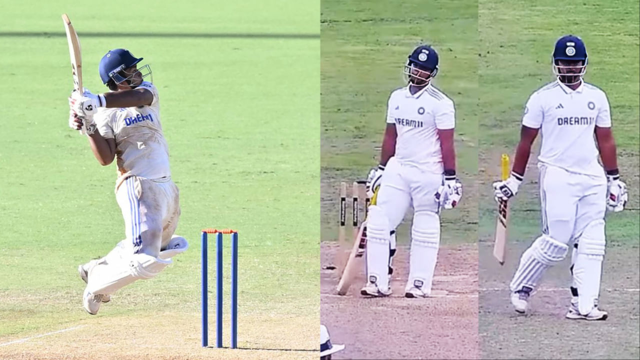 ಆದರೆ ದ್ವಿತೀಯ ಪಂದ್ಯದಲ್ಲಿ ಮೂರನೇ ಕ್ರಮಾಂಕದಲ್ಲಿ ಕಣಕ್ಕಿಳಿದಿರುವ ವೈಭವ್ ಸೂರ್ಯವಂಶಿ ಮೊದಲ ಇನಿಂಗ್ಸ್ನಲ್ಲಿ ಕೇವಲ 20 ರನ್ಗಳಿಸಿ ಔಟಾಗಿದ್ದರು. ಇದೀಗ ದ್ವಿತೀಯ ಇನಿಂಗ್ಸ್ನಲ್ಲಿ ತಾನೆದುರಿಸಿದ ಮೊದಲ ಎಸೆತದಲ್ಲೇ ವಿಕೆಟ್ ಒಪ್ಪಿಸಿ ಗೋಲ್ಡನ್ ಡಕ್ ಆಗಿದ್ದಾರೆ.