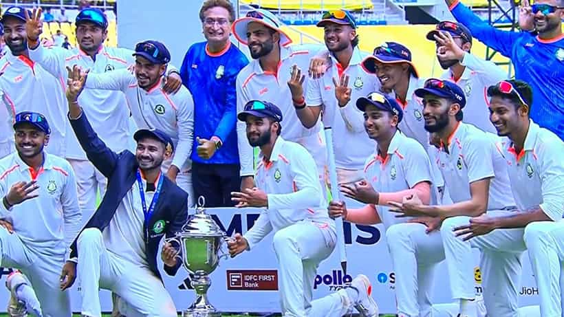 Irani Cup: ರಜತ್ ಪಡೆಗೆ ನಿರಾಸೆ; ಇರಾನಿ ಕಪ್ ಗೆದ್ದ ರಣಜಿ ಚಾಂಪಿಯನ್ ವಿದರ್ಭ