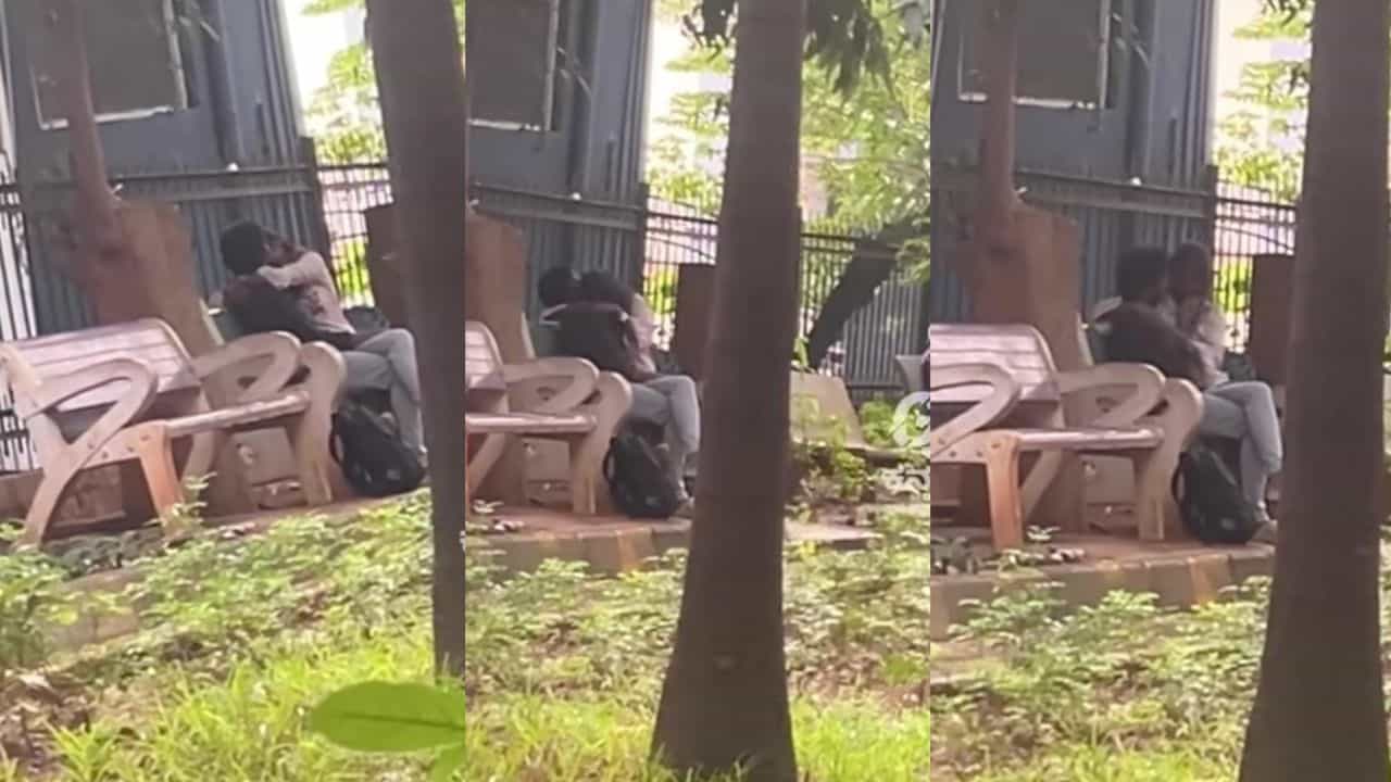 Video: ಮಲ್ಲೇಶ್ವರಂ ಪಾರ್ಕ್‌ನಲ್ಲಿ ಕಿಸ್ಸಿಂಗ್, ರೊಮ್ಯಾನ್ಸ್‌ನಲ್ಲಿ ಬ್ಯುಸಿಯಾದ ಜೋಡಿ, ವೈರಲ್ ಆಯ್ತು ದೃಶ್ಯ