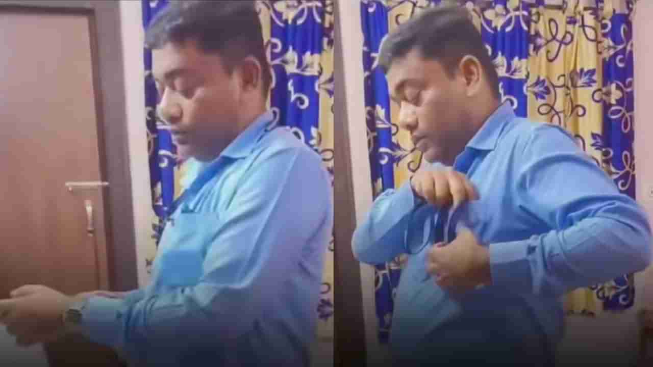 Video: ಟೈಮ್ ಕೊಡದ ಪತಿರಾಯ; ಗಂಡ ಕೆಲ್ಸ ಮುಗಿಸಿ ಮನೆಗೆ ಬರುತ್ತಿದ್ದಂತೆ ಜಗಳಕ್ಕಿಳಿದ ಹೆಂಡ್ತಿ