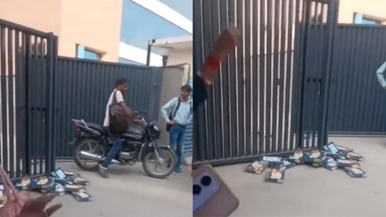 Video: ನಿಮ್ಮ ಗಿಫ್ಟ್ ನೀವೇ ಇಟ್ಕೊಳ್ಳಿ; ದೀಪಾವಳಿಗೆ ಕೊಟ್ಟ ಸೋನ್‌ಪಾಪ್ಡಿ ಬಾಕ್ಸನ್ನು ಕಂಪನಿಯ ಗೇಟ್ ಮುಂದೆ ಎಸೆದ ಉದ್ಯೋಗಿಗಳು