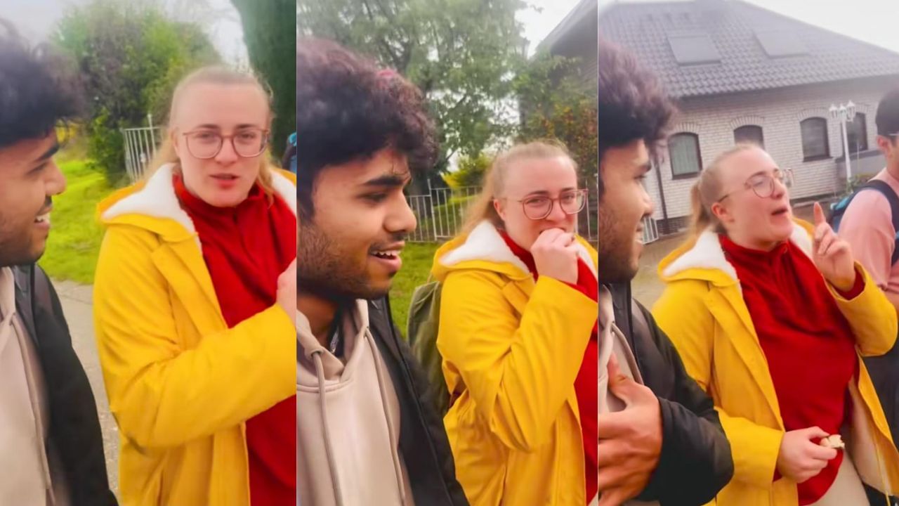 Video: ಮುದ್ದು ಮುದ್ದಾಗಿ ಕನ್ನಡ ಮಾತನಾಡಿ ಕನ್ನಡಿಗರ ಹೃದಯ ಗೆದ್ದ ಜರ್ಮ್‌ನ್‌ ಮಹಿಳೆ