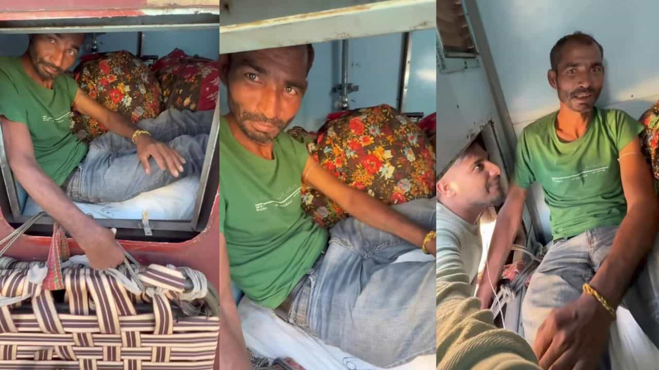Video: ಏನ್ ತಲೆ ಇವನದ್ದು; ರೈಲಿನ ಶೌಚಾಲಯವನ್ನು ಮಲಗುವ ಕೋಣೆಯಾಗಿ ಪರಿವರ್ತಿಸಿದ ಪ್ರಯಾಣಿಕ