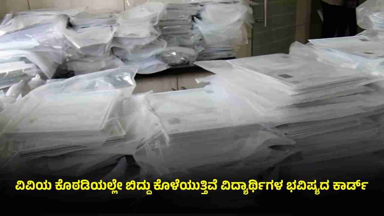 ಬಳ್ಳಾರಿ: ಆರು ತಿಂಗಳಿಂದ ವಿವಿಯಲ್ಲಿ ಕೊಳೆಯುತ್ತಿವೆ 70 ಸಾವಿರ ಅಂಕಪಟ್ಟಿ; ಪ್ರಾಂಶುಪಾಲರ ನಿರ್ಲಕ್ಷ್ಯಕ್ಕೆ ದೂಳು ಹಿಡಿದ ಮಾರ್ಕ್ಸ್ ಕಾರ್ಡ್