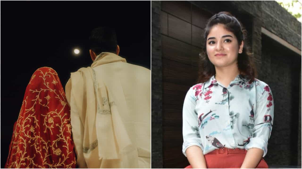 ‘ನಿಖಾ ಕಬೂಲ್ ಹೇ’; 24ನೇ ವಯಸ್ಸಿಗೆ ಮದುವೆ ಆದ ‘ದಂಗಲ್’ ನಟಿ ಝೈರಾ ವಾಸಿಮ್ ‘ನಿಖಾ ಕಬೂಲ್ ಹೇ’; 24ನೇ ವಯಸ್ಸಿಗೆ ಮದುವೆ ಆದ ‘ದಂಗಲ್’ ನಟಿ ಝೈರಾ ವಾಸಿಮ್