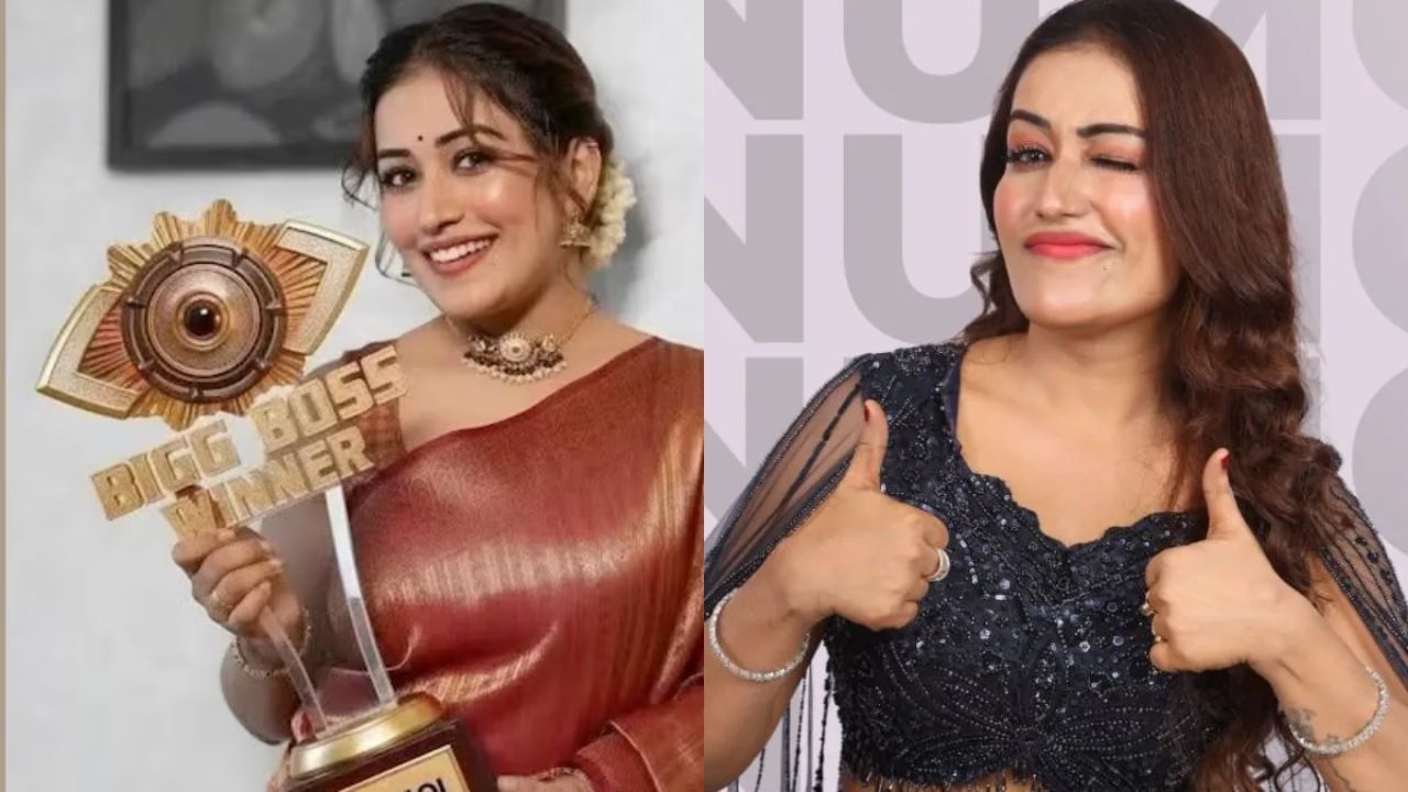 ಬಿಗ್ಬಾಸ್ ಗೆದ್ದ ಟಿವಿ ನಟಿ ಅನುಮೋಲ್, ಸಿಕ್ಕ ಬಹುಮಾನವೆಷ್ಟು? ಬಿಗ್ಬಾಸ್ ಗೆದ್ದ ಟಿವಿ ನಟಿ ಅನುಮೋಲ್, ಸಿಕ್ಕ ಬಹುಮಾನವೆಷ್ಟು?