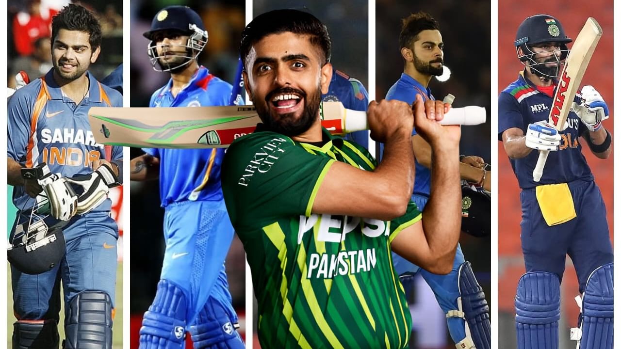 ಟಿ20 ಅಂತಾರಾಷ್ಟ್ರೀಯ ಕ್ರಿಕೆಟ್ನಲ್ಲಿ ಪಾಕಿಸ್ತಾನ್ ತಂಡದ ಬಾಬರ್ ಆಝಂ (Babar Azam) ಹೊಸ ವಿಶ್ವ ದಾಖಲೆ ನಿರ್ಮಿಸಿದ್ದಾರೆ. ಅದು ಕೂಡ ದಾಖಲೆಗಳ ಸರದಾರ ವಿರಾಟ್ ಕೊಹ್ಲಿಯ (Virat Kohli) ವರ್ಲ್ಡ್ ರೆಕಾರ್ಡ್ ಮುರಿಯುವ ಮೂಲಕ ಎಂಬುದು ವಿಶೇಷ.