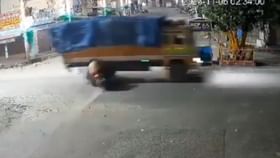 ಬೈಕ್-ಲಾರಿ ಡಿಕ್ಕಿಯಾಗಿ ಇಬ್ಬರು ಯುವಕರು ಸಾವು