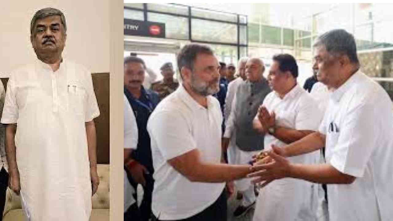 ಡಿಕೆಶಿ-ಸಿದ್ದು ಬಣ ಬಡಿದಾಟ ನಡುವೆ ತೂರಿ ಹೋಗಿ ರಾಹುಲ್ ಗಾಂಧಿ ಭೇಟಿಯಾದ ಬಿಕೆ ಹರಿಪ್ರಸಾದ್ ಡಿಕೆಶಿ-ಸಿದ್ದು ಬಣ ಬಡಿದಾಟ ನಡುವೆ ತೂರಿ ಹೋಗಿ ರಾಹುಲ್ ಗಾಂಧಿ ಭೇಟಿಯಾದ ಬಿಕೆ ಹರಿಪ್ರಸಾದ್