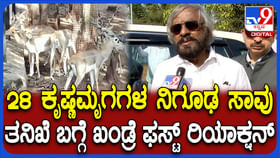 ಬೆಳಗಾವಿ: 28 ಕೃಷ್ಣಮೃಗಗಳ ಸಾವು; ತನಿಖೆ ಬಗ್ಗೆ ಸಚಿವ ಈಶ್ವರ್ ಖಂಡ್ರೆ ಮಾತು