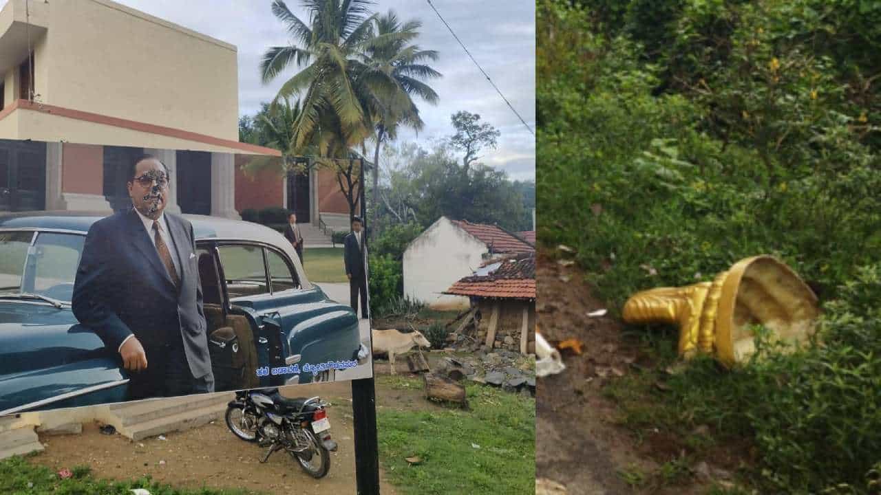 ಚಾಮರಾಜನಗರ: ಅಂಬೇಡ್ಕರ್ ಭಾವಚಿತ್ರ ಹರಿದುಹಾಕಿ ಬುದ್ಧನ ಪ್ರತಿಮೆ ಧ್ವಂಸ, ಪೆಂಡಾಲ್ ಮಂಜ ಅರೆಸ್ಟ್ ಚಾಮರಾಜನಗರ: ಅಂಬೇಡ್ಕರ್ ಭಾವಚಿತ್ರ ಹರಿದುಹಾಕಿ ಬುದ್ಧನ ಪ್ರತಿಮೆ ಧ್ವಂಸ, ಪೆಂಡಾಲ್ ಮಂಜ ಅರೆಸ್ಟ್