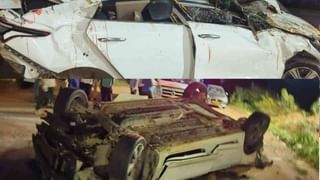 ಬೆಂಗಳೂರು – ಚೆನ್ನೈ ಎಕ್ಸ್‌ಪ್ರೆಸ್‌ವೇನಲ್ಲಿ ಬ್ರಿಡ್ಜ್‌ನಿಂದ ಕೆಳಗುರುಳಿದ ಕಾರು; ನಾಲ್ವರು ದುರ್ಮರಣ