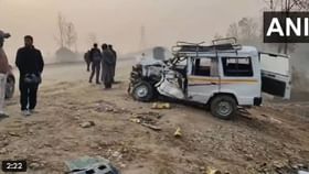 ಬಡಗಾಮ್​ನಲ್ಲಿ ಡಂಪರ್​ ಟ್ರಕ್​ಗೆ ಟಾಟಾ ಸುಮೊ ಡಿಕ್ಕಿ, ನಾಲ್ವರು ಸಾವು