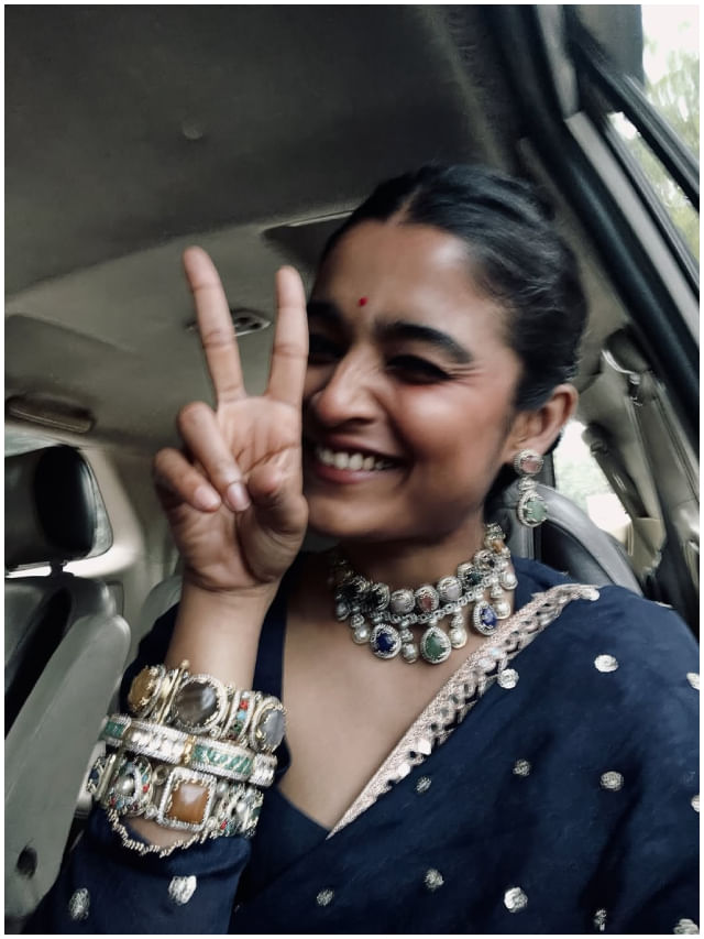 ‘ಮಾರ್ನಮಿ’ ಟ್ರೇಲರ್ ಲಾಂಚ್ ಕಾರ್ಯಕ್ರಮದಲ್ಲಿ ಮಿಂಚಿದ ಚೈತ್ರಾ