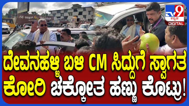 ಶಿಡ್ಲಘಟ್ಟಕ್ಕೆ ತೆರಳುತ್ತಿದ್ದ ಸಿದ್ದರಾಮಯ್ಯಗೆ ದೇವನಹಳ್ಳಿಯಲ್ಲಿ ಅದ್ಧೂರಿ ಸ್ವಾಗತ ಶಿಡ್ಲಘಟ್ಟಕ್ಕೆ ತೆರಳುತ್ತಿದ್ದ ಸಿದ್ದರಾಮಯ್ಯಗೆ ದೇವನಹಳ್ಳಿಯಲ್ಲಿ ಅದ್ಧೂರಿ ಸ್ವಾಗತ