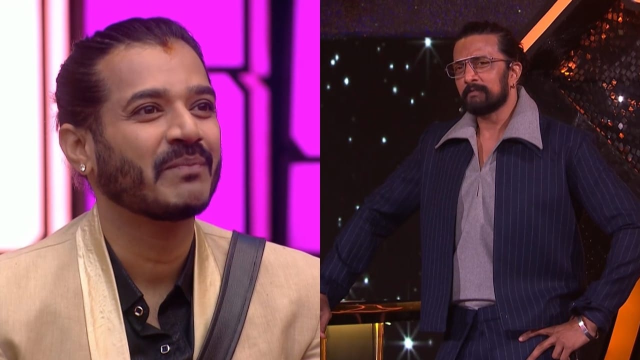 ಕನ್ನಡ ನಿಘಂಟಿಗೆ ಹೊಸ ಶಬ್ದ ಸೇರಿಸಿದ್ರಿ; ಬರ್ತಿದ್ದಂತೆ ಧ್ರುವಂತ್​ಗೆ ಕ್ಲಾಸ್ ತೆಗೆದುಕೊಂಡ ಸುದೀಪ್