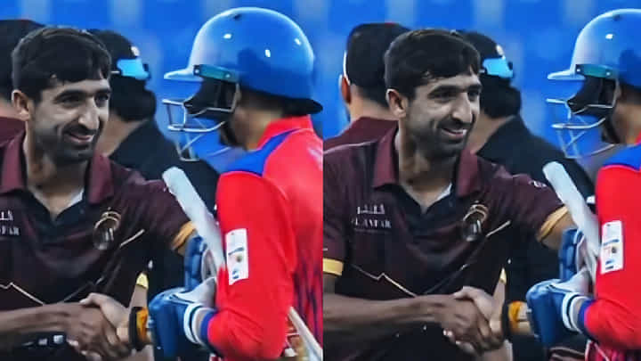 VIDEO: ಪಾಕ್ ಆಟಗಾರನೊಂದಿಗೆ ಶೇಕ್ ಹ್ಯಾಂಡ್ ಮಾಡಿದ ಭಾರತೀಯ ಕ್ರಿಕೆಟಿಗ VIDEO: ಪಾಕ್ ಆಟಗಾರನೊಂದಿಗೆ ಶೇಕ್ ಹ್ಯಾಂಡ್ ಮಾಡಿದ ಭಾರತೀಯ ಕ್ರಿಕೆಟಿಗ