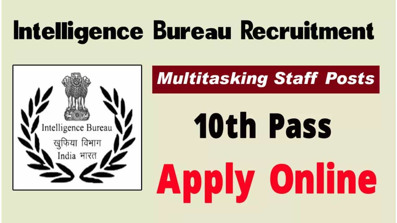 IB MTS Recruitment 2025: ಗುಪ್ತಚರ ಬ್ಯೂರೋದಲ್ಲಿ ಉದ್ಯೋಗವಕಾಶ; 10ನೇ ತರಗತಿ ಪಾಸ್ ಆಗಿದ್ರೆ ಕೂಡಲೇ ಅರ್ಜಿ ಸಲ್ಲಿಸಿ IB MTS Recruitment 2025: ಗುಪ್ತಚರ ಬ್ಯೂರೋದಲ್ಲಿ ಉದ್ಯೋಗವಕಾಶ; 10ನೇ ತರಗತಿ ಪಾಸ್ ಆಗಿದ್ರೆ ಕೂಡಲೇ ಅರ್ಜಿ ಸಲ್ಲಿಸಿ