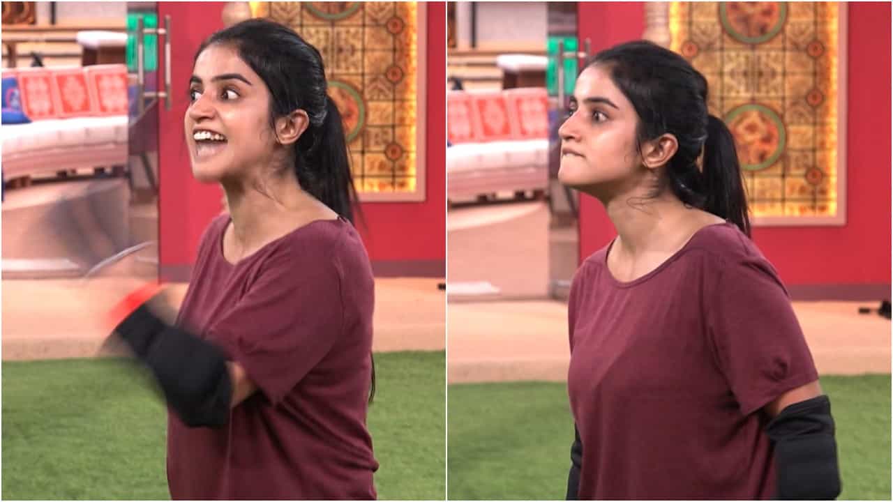 ಟಾಸ್ಕ್ ಆಡುವಾಗ ಜಾನ್ವಿ ಮುಖಭಾವ ನೋಡಿ; ನಡೆಯಿತು ಹೊಡೆಯುವ ಪ್ರಯತ್ನ