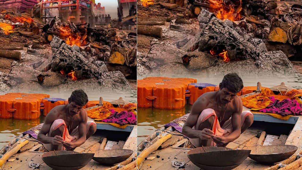 Manikarnika Ghat Mystery: ಕಾಶಿಯಲ್ಲಿ ಚಿತಾಭಸ್ಮದ ಮೇಲೆ ಸಂಖ್ಯೆ '94' ನ್ನು ಬರೆಯುವುದು ಏಕೆ? Manikarnika Ghat Mystery: ಕಾಶಿಯಲ್ಲಿ ಚಿತಾಭಸ್ಮದ ಮೇಲೆ ಸಂಖ್ಯೆ '94' ನ್ನು ಬರೆಯುವುದು ಏಕೆ?