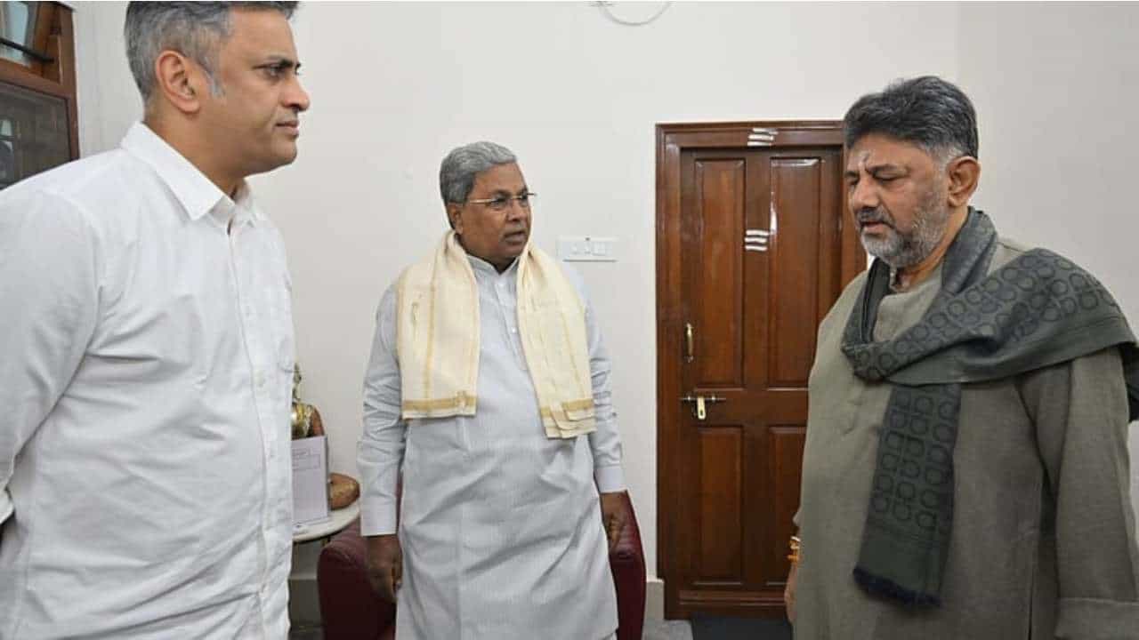 ಬ್ರೇಕ್​ಫಾಸ್ಟ್​​ಗೂ ಮುನ್ನ ಹೈಕಮಾಂಡ್ ಕರೆ ರಹಸ್ಯ: ಸಿಎಂ, ಡಿಸಿಎಂ ನಡುವೆ ಮಧ್ಯಸ್ಥಿಕೆ ವಹಿಸಿದ್ರಾ ಶಾಸಕ ಪೊನ್ನಣ್ಣ?