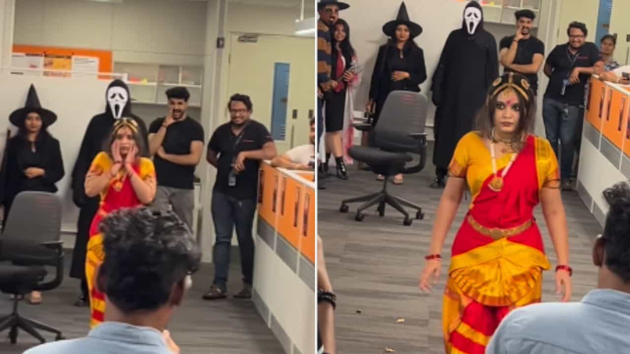 Video: ನಾಗವಲ್ಲಿ ವೇಷದಲ್ಲಿ ಕಚೇರಿಗೆ ಬಂದ ಮಹಿಳೆ, ಇದು ಪರಕಾಯ ಪ್ರವೇಶ ಎಂದ ನೆಟ್ಟಿಗರು