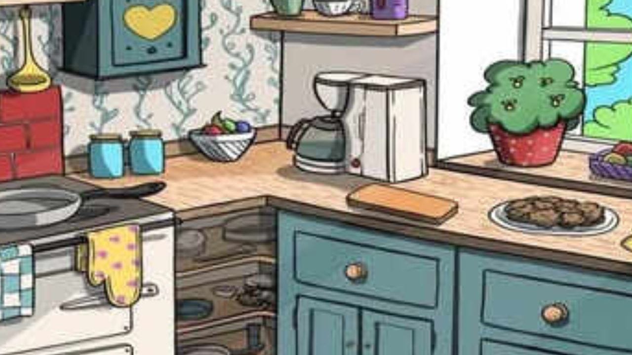 Optical Illusion: ಅಡುಗೆ ಮನೆಯಲ್ಲಿ ಅಡಗಿರುವ ಇಲಿಯನ್ನು ಹುಡುಕಬಲ್ಲಿರಾ 