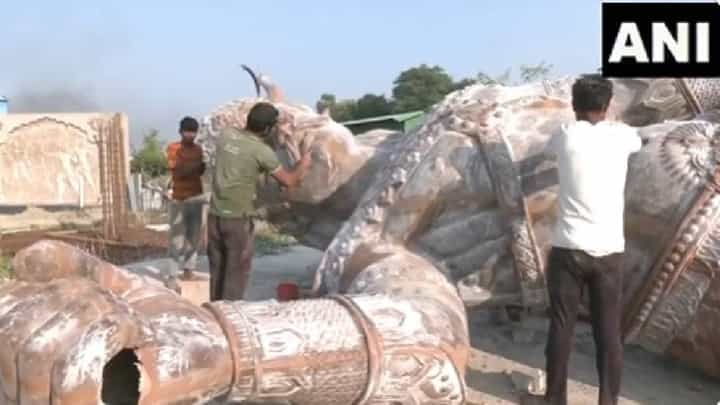 Video: ಅಯೋಧ್ಯೆಯಲ್ಲಿ ನಿರ್ಮಾಣವಾಗಲಿದೆ 25 ಅಡಿ ಎತ್ತರದ ರಾವಣನ ಪ್ರತಿಮೆ Video: ಅಯೋಧ್ಯೆಯಲ್ಲಿ ನಿರ್ಮಾಣವಾಗಲಿದೆ 25 ಅಡಿ ಎತ್ತರದ ರಾವಣನ ಪ್ರತಿಮೆ