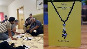 ‘ಗ್ಲೋಬ್ ಟ್ರೋಟೆರ್’ ಇವೆಂಟ್​ಗೆ ತಯಾರಿ ನಡೆಸುತ್ತಿರುವ ರಾಜಮೌಳಿ: ಚಿತ್ರಗಳು