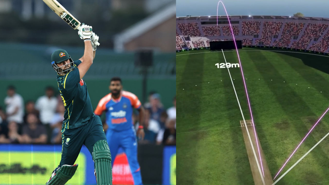 IND vs AUS: ಟಿಮ್ ಡೇವಿಡ್ ತೋಳ್ಬಲಕ್ಕೆ 129 ಮೀ. ದೂರ ಬಿದ್ದ ಚೆಂಡು..! ವಿಡಿಯೋ IND vs AUS: ಟಿಮ್ ಡೇವಿಡ್ ತೋಳ್ಬಲಕ್ಕೆ 129 ಮೀ. ದೂರ ಬಿದ್ದ ಚೆಂಡು..! ವಿಡಿಯೋ